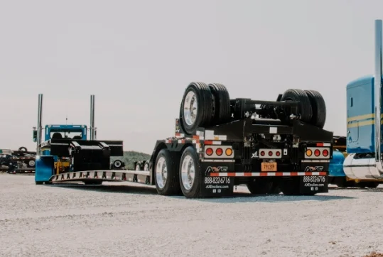 Lowboy trailers